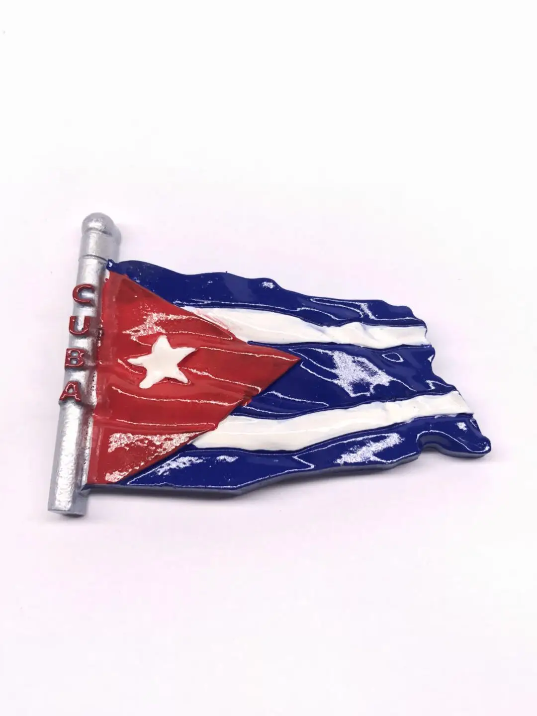 Cuba Магнитная наклейка, аксессуары для украшения дома, флаги Китая, США, Австралии, Канады, Дубая, 3d магнит на холодильник, Декор - Цвет: Cuba