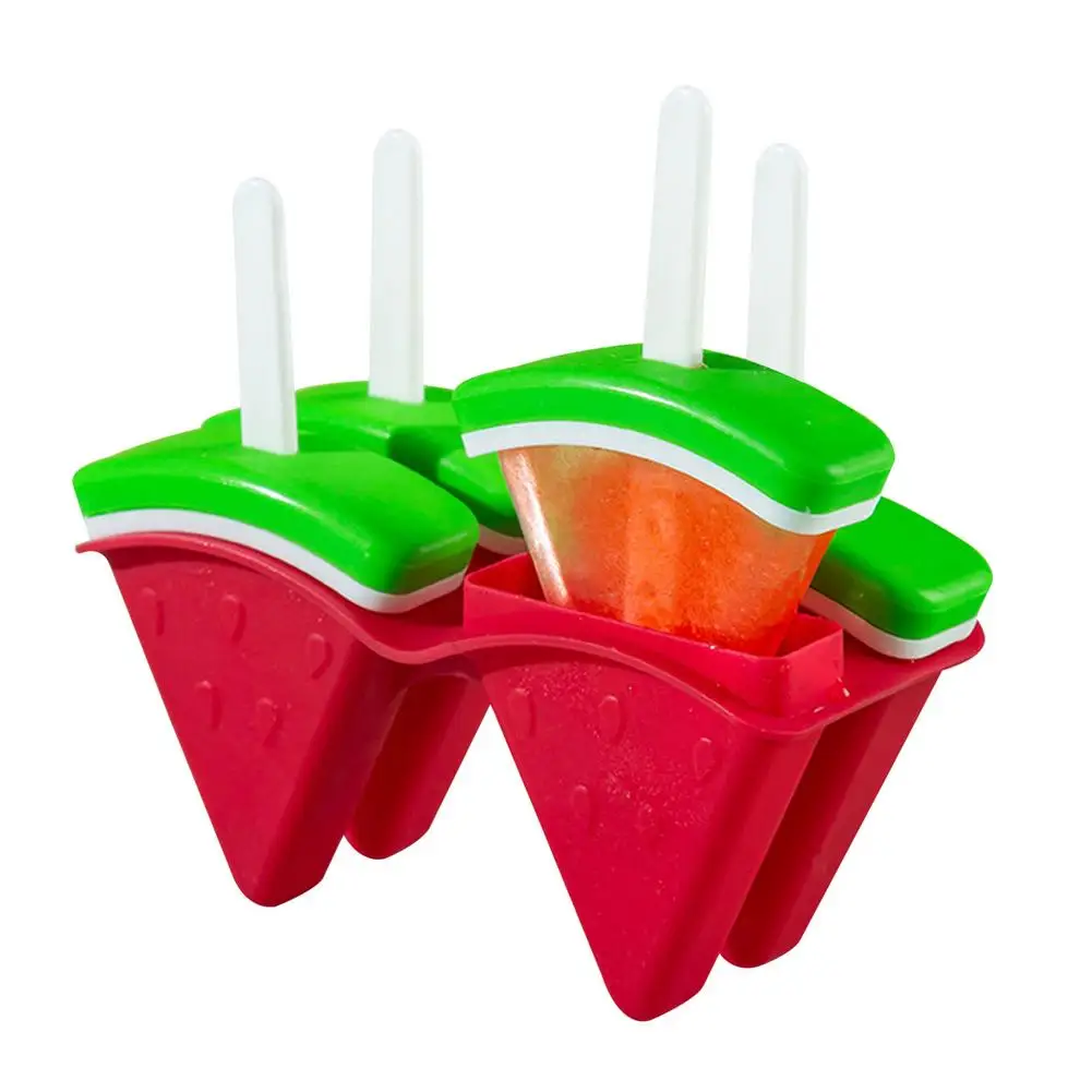 Silicone Ice Cream Mold Frozen Cube Molds Popsicle Maker DIY Homemade With Caps Kitchen Tools | Дом и сад