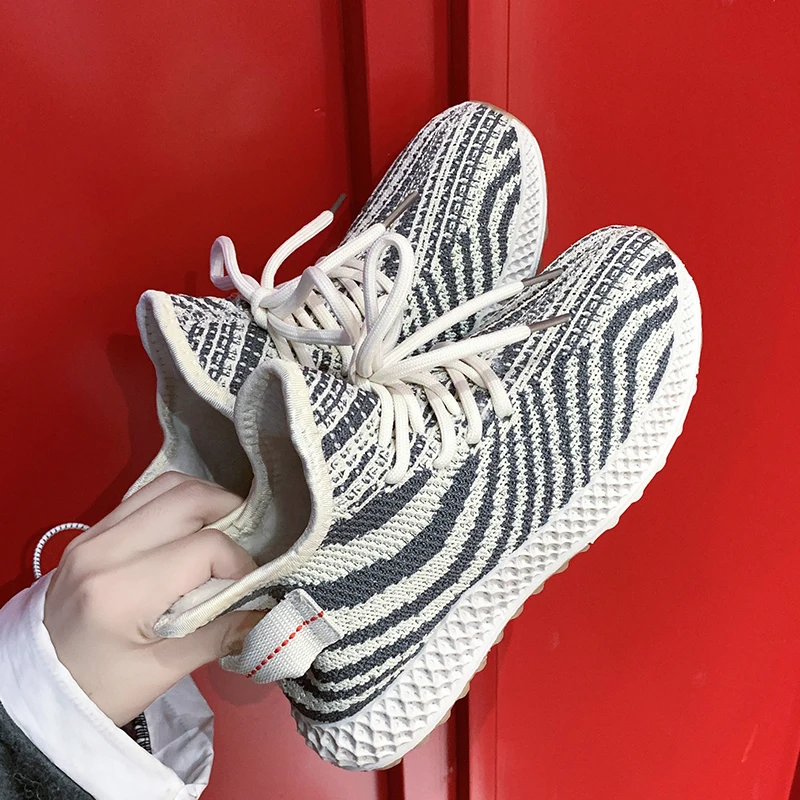 Дизайнерские Kanye 350 кроссовки женские поддержки ADV Роскошные вязаные кроссовки зимние добавляют шерсти бегунов сетки кроссовки