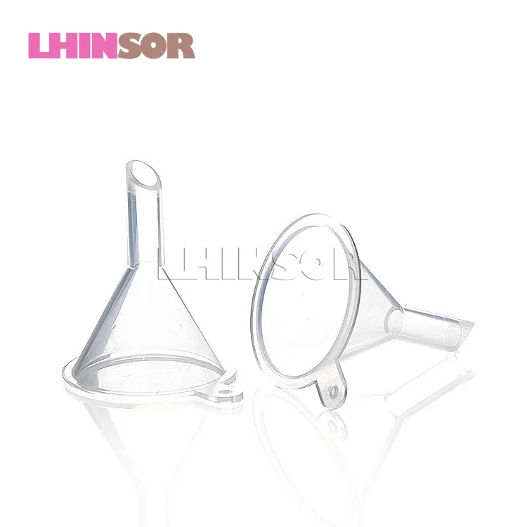 10pcs/lot Plastic Mini Small Funnels Filling Empty Bottle Packing Tool Perfume Liquid Essential Oil Splitter Auxiliary | Красота и