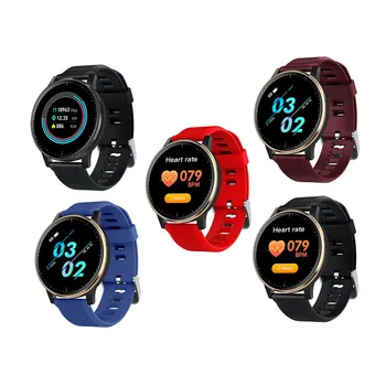 

2019 New Smart Bracelet Fitness Watch Health Heart Rate Band Waterproof Blood Pressure Smart Bracelet SMS Reminder for Men Women