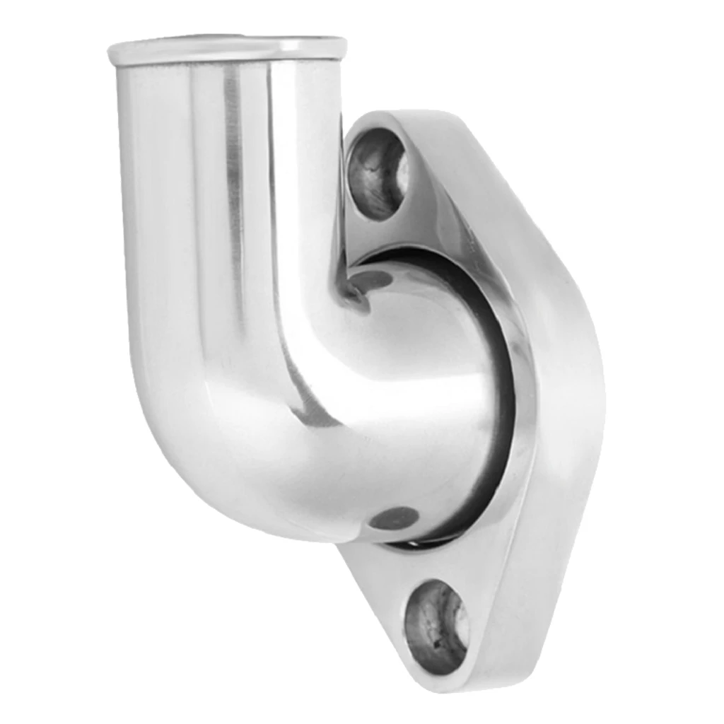 1 Piece High Quality Polished Alloy- 90 Degree Swivel Water Neck Fits for Chevy 226 283 305 305