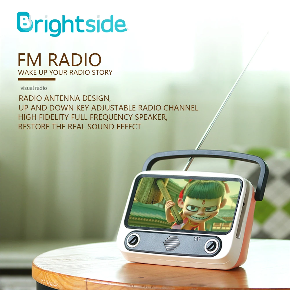 Brightside tv type 5,0 Bluetooth динамик портативный беспроводной динамик компьютерные колонки с FM TF картой