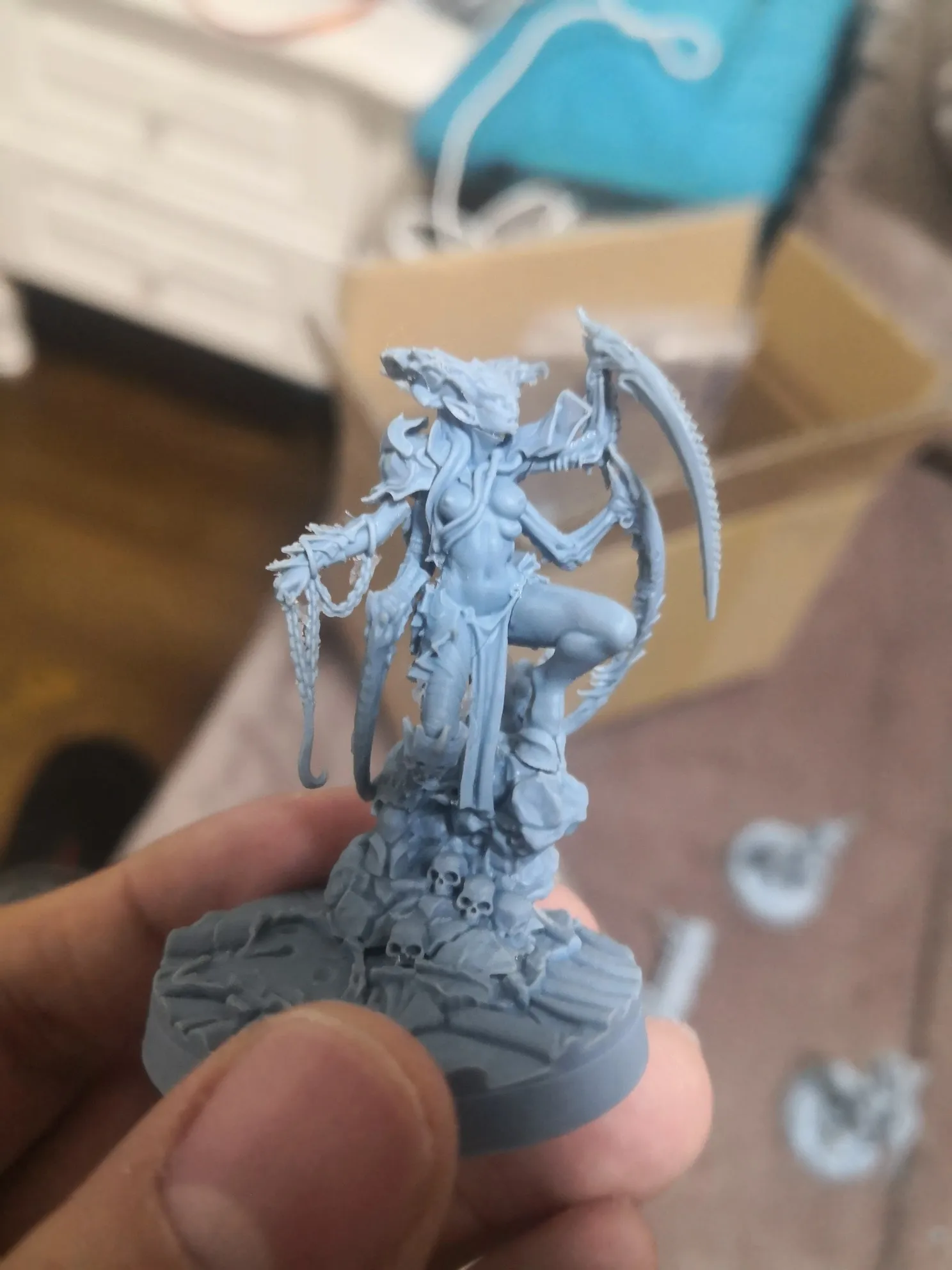 Военные игры 40K AOS Hammer Piece Модель для Gorthor без цвета из металлических материалов с