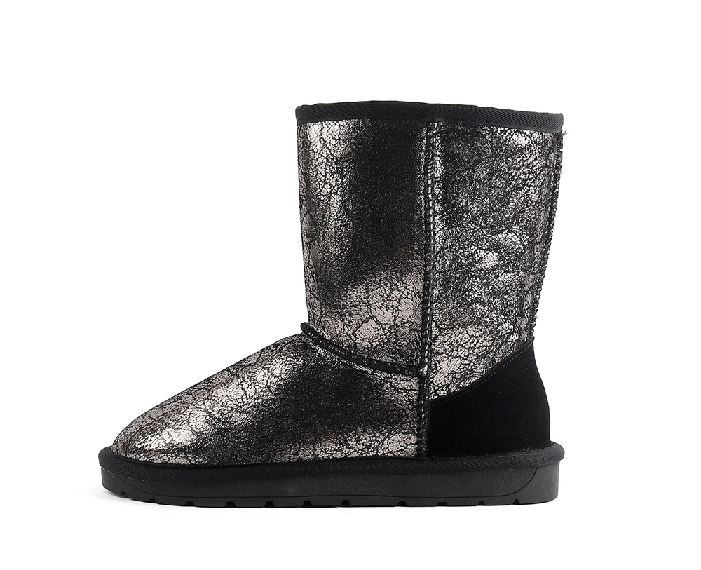 SOPHITINA/новые женские ботинки теплые зимние ботинки с круглым носком на квадратном каблуке Модные ботильоны из натуральной шерсти X30