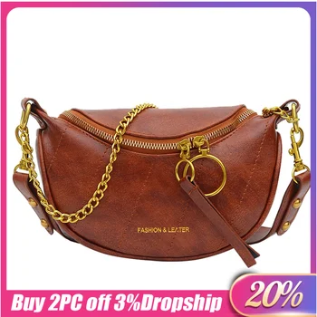 

Waist Bag Unisex Fashion Double Zipper Bags Leather Shoulder Bags Crossbody Bag Chest Bags Fanny Pack 2019 Saszetka Na Biodra#20