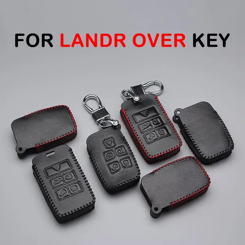 

For Land Rover Freelander 2 3 Range Rover A8 A9 Discovery Defender Car Keychain Keyring Key Chain Ring Case Cover Car Styling