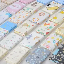 

Printed Cartoon Kids 100% Cotton Fabric Cotton Patchwork Cloth DIY Sewing Quilting Fat Quarters Material For Baby&Child