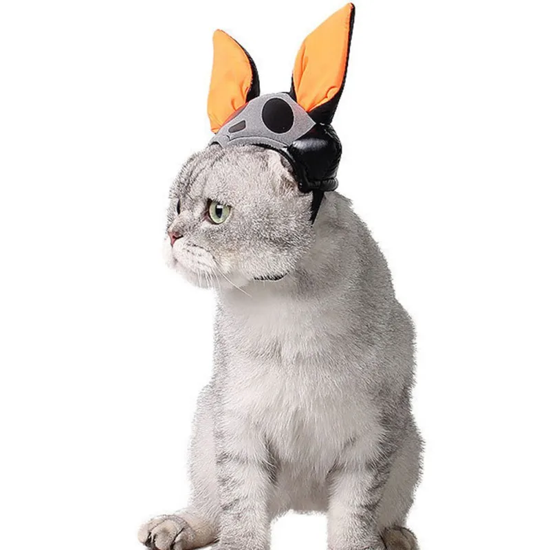 Милый Хэллоуин для домашней собаки кошка шляпа летучая мышь котенок щенок волосы на Хэллоуин Декор лента для карнавальный на Хэллоуин вечерние питомцы кошка собака поставщики