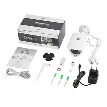 

Sricam SP007 HD 720 IP Camera WIFI 2.4 P2P Waterproof Outdoor Wireless IP Cam For Smartphone PC