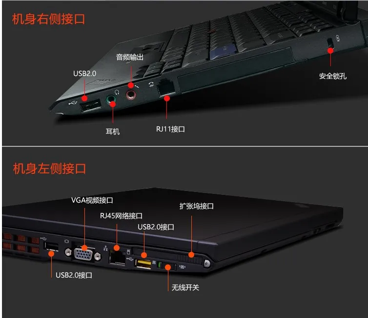  Lenovo ThinkPad X201 12.1in. (HDD/SSD Intel Core i5.... 253 GHz 4 GB) para el portátil para mb star