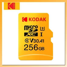 Карта флэш-памяти KODAK Micro SD 128 ГБ 256 ГБ 512 ГБ 32 ГБ 64 Гб U1 tf-карта 4K Class 10 tarjeta Micro SD карта U3 UHS-I 16 Гб microsd