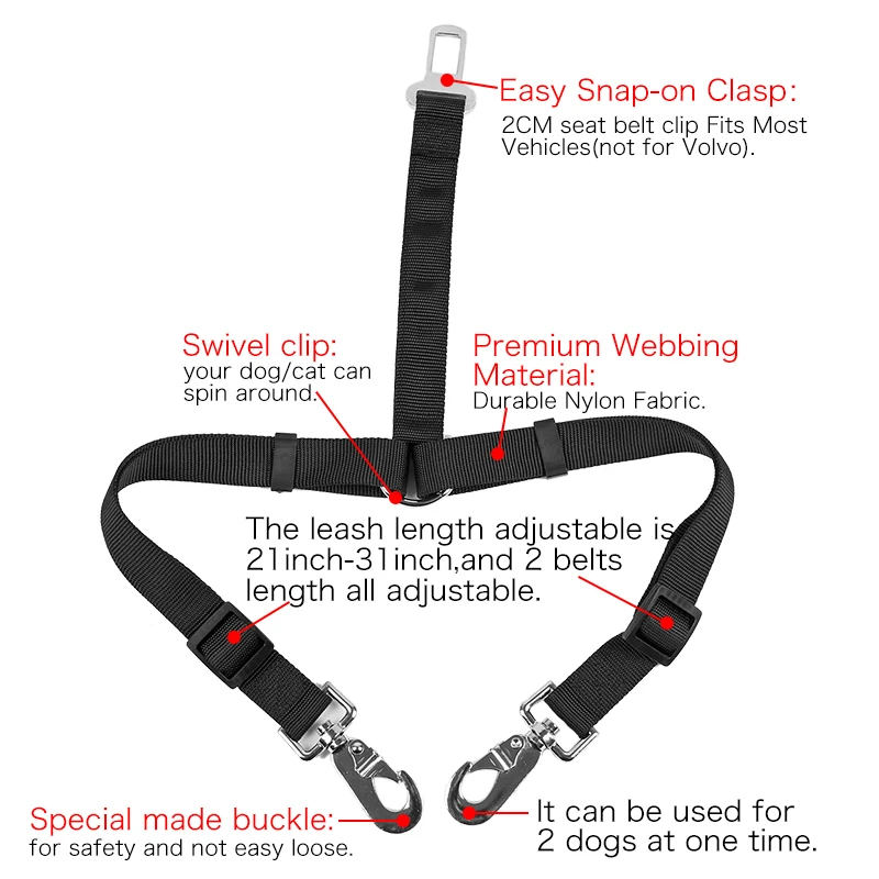 Pet-Seat-Belts-Dog-Collar-Cat-Nylon-Harness-Adjustable-Double-Head-Dog-Safety-Belts-with-Reflective