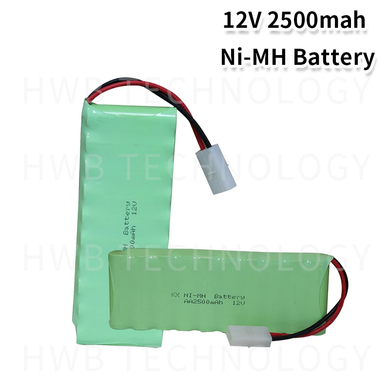 2 шт./лот Оригинальный Новый AA Ni-MH 12 В 1800 мАч перезаряжаемый аккумулятор с