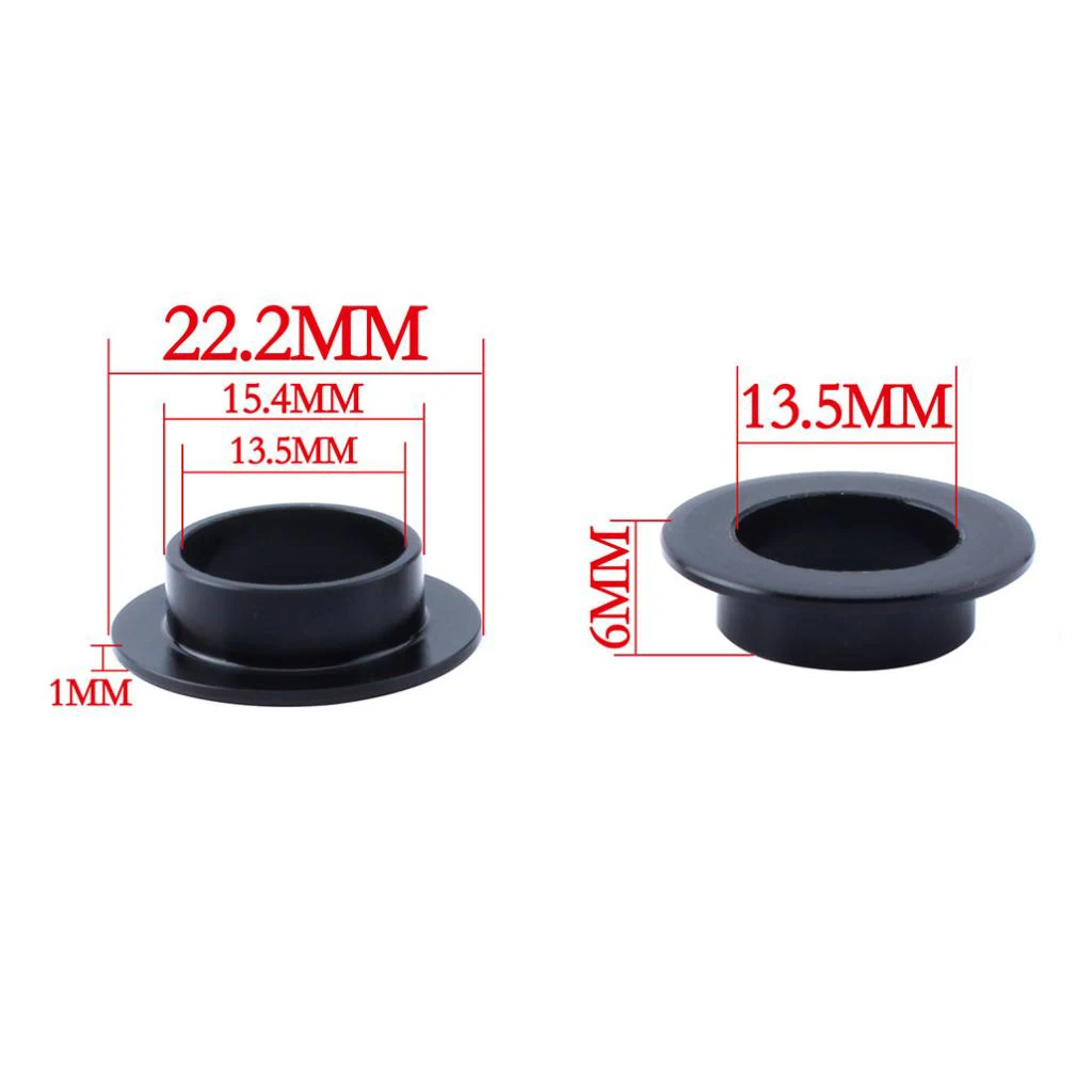 2pcs DH/AM Mountain Bike Bicycle Rear Shock Absorber Bushing - Upper/ Lower