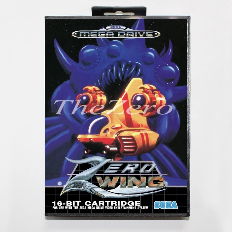 Zerowing с коробкой для 16 бит MD видео карточная игра Sega игры Mega Drive/Genesis | Электроника