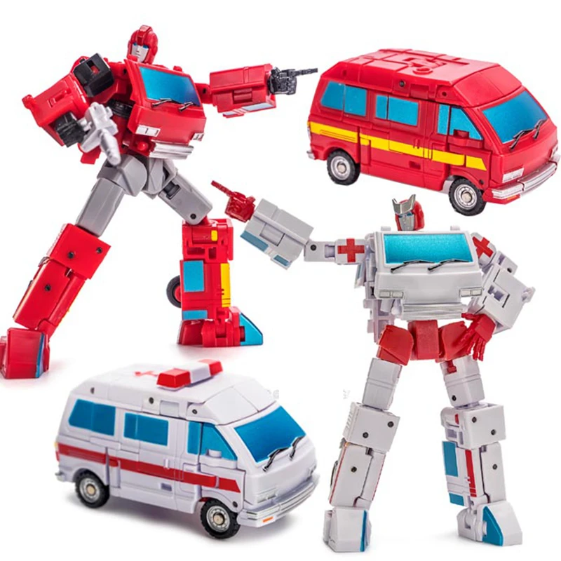 

Newage NA Transformation H8 Ratchet H7 Ironhide G1 Mini Pocket War Action Figure Robot Toys