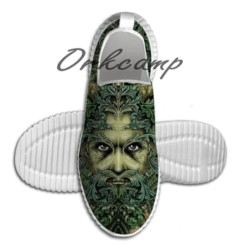 

Sport Running Shoes The Green Man Light Weight Walking Shoes Breathable Mesh Yoga Shoes