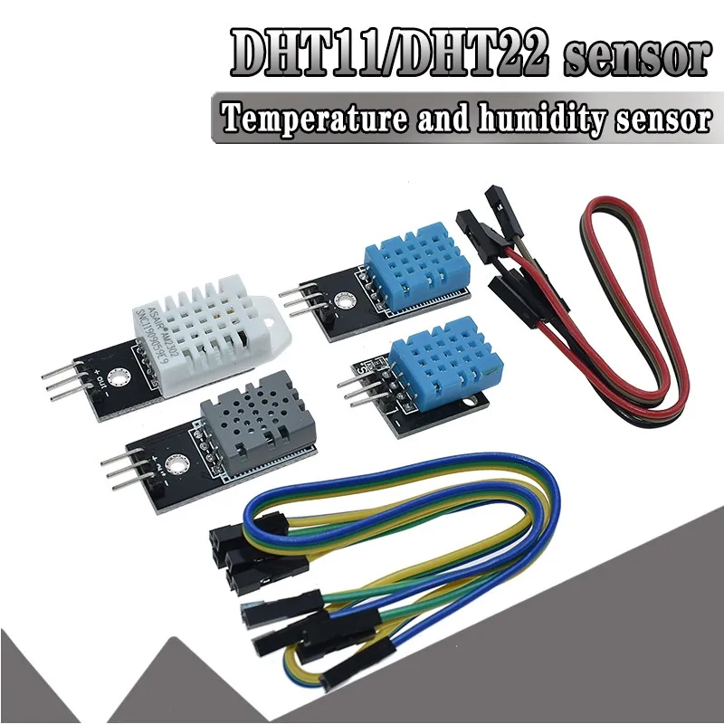 AEAK 1 шт. DHT11 DHT22 DHT-11 DHT-22 AM2320 MW33 цифровой датчик температуры и влажности с кабелем для Arduino