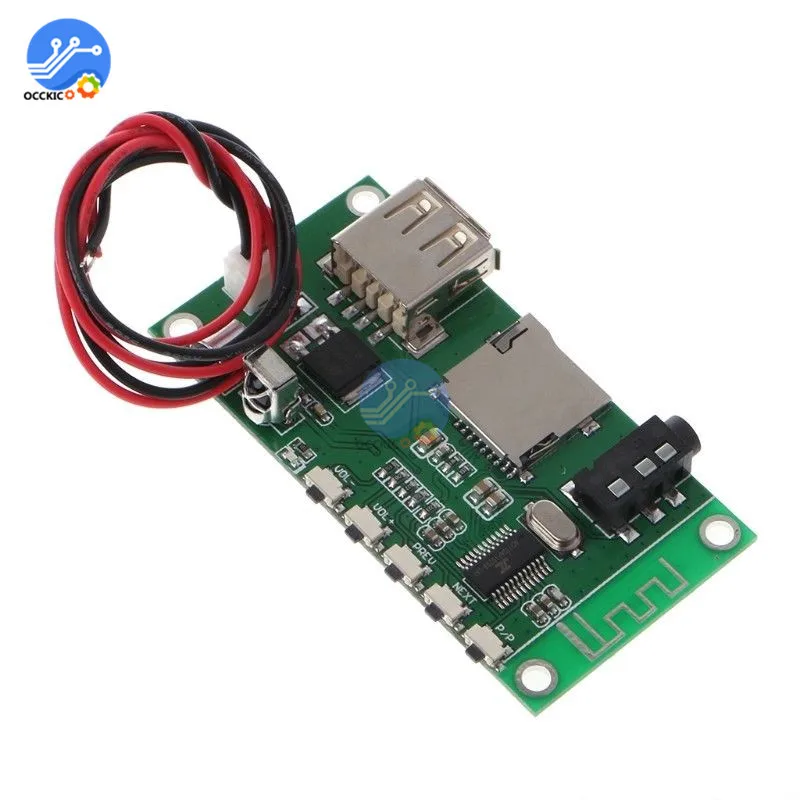 KCX_BT001 беспроводной Bluetooth 5 0 аудио приемник модуль MP3 декодер плата bluetooth пульт
