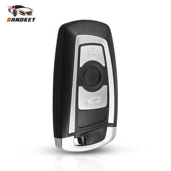 

Dandkey 10pcs Smart Key Shell For BMW CAS4 F 3 5 7 Series E90 E92 E93 X5 F10 F20 F30 F40 Replacement Remote Car Key Case