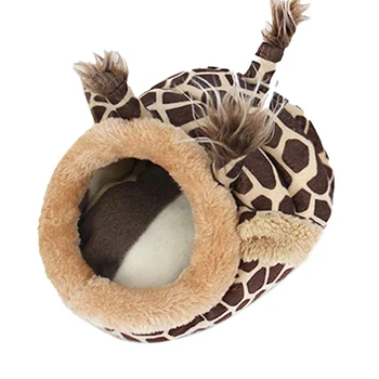 

Practical Pet Warm Bed Chinchilla Hedgehog Guinea Pig Bed Accessories Cage Toys Small Animal House Hamster Supplies Habitat Ferr