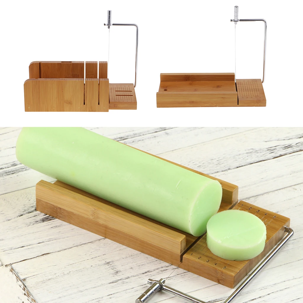 Pine Wood Soap Beveler Planer Trimmer & Wooden Stainless Steel Wire Slicer Soap/Loaf Cutter ?Home/Kitchen DIY Tool Sets