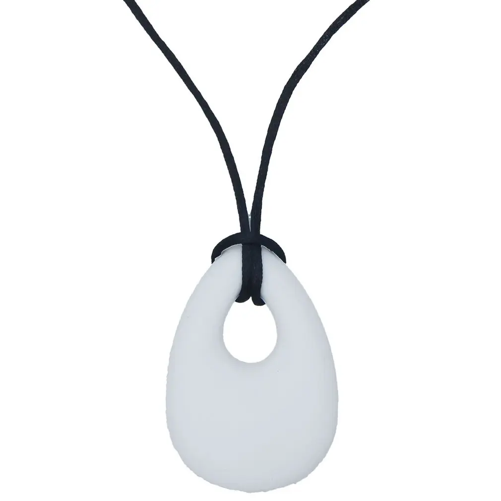 

Silicone Chewing Necklace Teether Toys ADHD SPD Autism & Oral Motor Special Needs Children Massage Dots Textured Chewy Stick