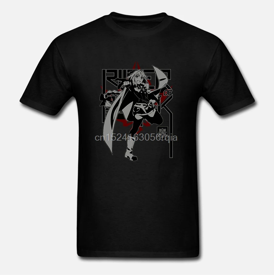 Fate Apocrypha Rider of Black Astolfo COSPA персонаж черный хлопок Футболка L 4549970041546 | Мужская одежда