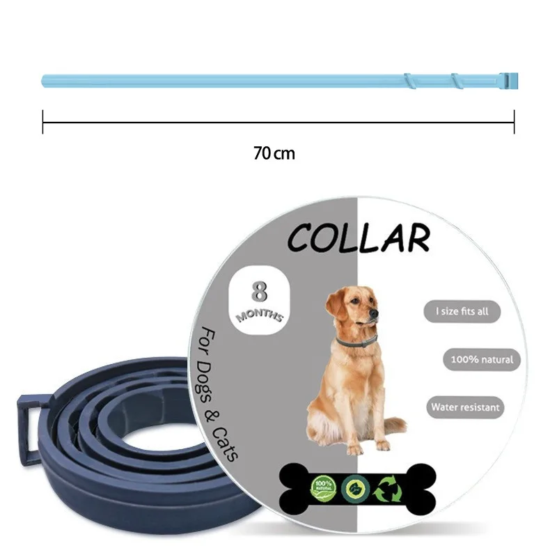 Collier anti puces et anti tiques pour chien de 8 mois accessoires pour animaux de compagnie
