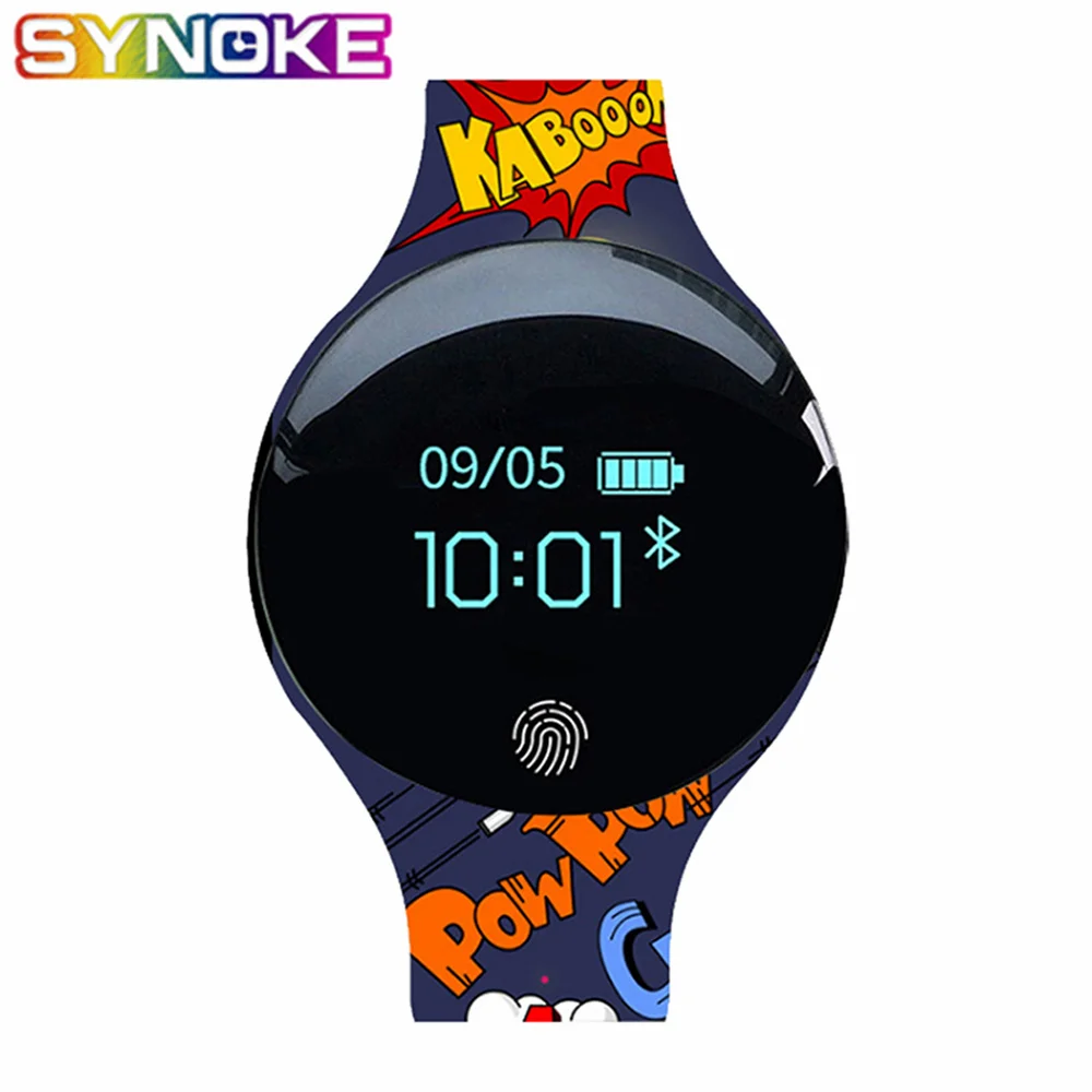 Смарт-часы SYNOKE с шагомером для Android и IOS | Наручные часы