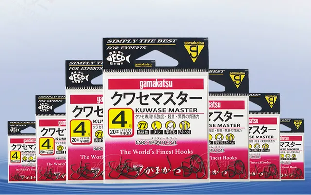 Gamakatsu Fishing Hooks 3packs/lot Catfish No-barbed Hooks Peche