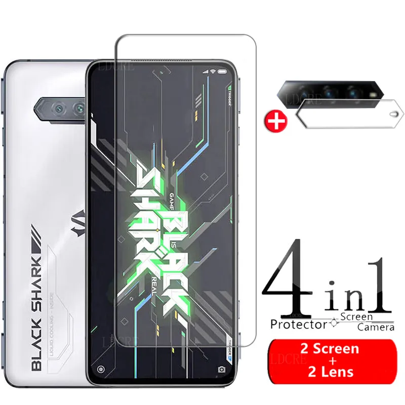 

For Xiaomi Black Shark 4S Glass For Black Shark 4S Screen Protector Transparent Tempered Glass For Black Shark 4S Pro Lens Film