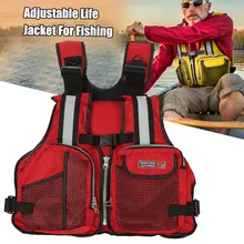 Унисекс Регулируемый спасательный жилет для взрослых морской светоотражающий парусный Летающий спасательный жилет для рыбалки жилет для спорта на открытом воздухе спасательный жилет