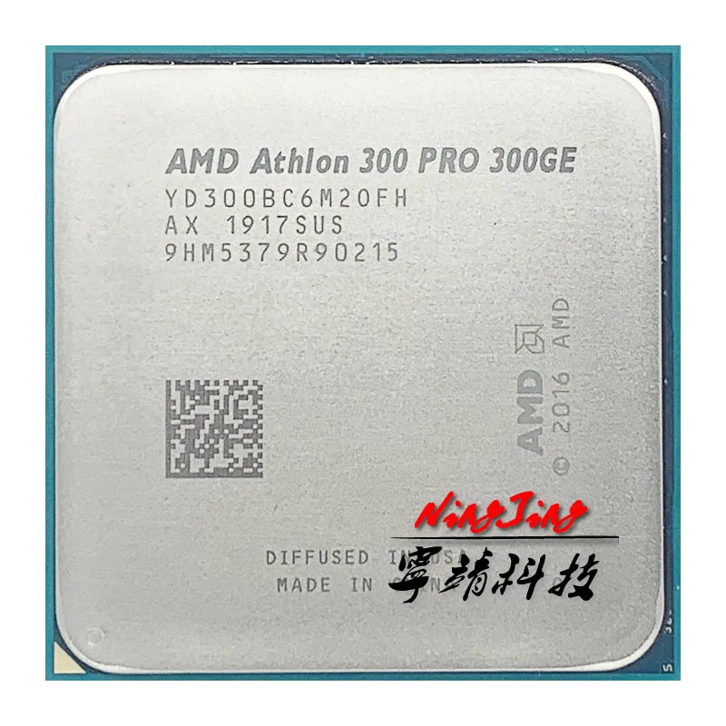 Процессор AMD Athlon X2 PRO 300GE 3 4 ГГц двухъядерный четырехпоточный процессор YD300BC6M2OFH