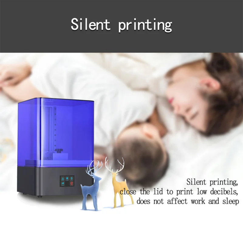 TIANFOUR T215-Blue 2K УФ Смола sla/lcd/dlp 3d принтер большой объем быстрая скорость 40 мм/ч 10,1 дюймов светильник ЖК 3D принтер модель