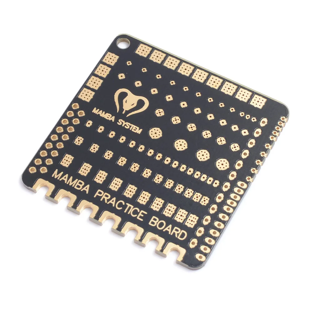 

Diatone Mamba Soldering Practice Board 49x49x1.6mm for RC Drone FPV Racing