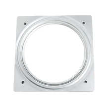 Galvanized 360 Degree Rotating Ball Bearing Desk Display With Rollers TV Rack Hinge Square Tool Swivel Plate Furniture Hardware