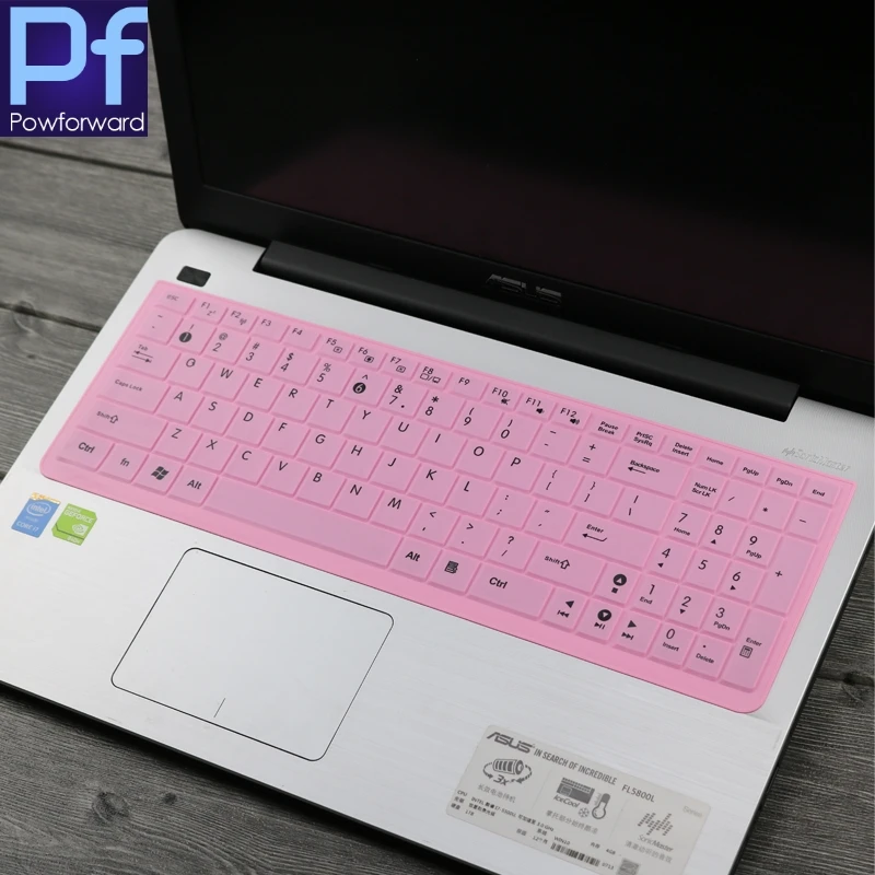 15,6 дюймовая Клавиатура для ноутбука, мягкий силиконовый защитный чехол для клавиатуры ASUS vivobook max x541 X541SA x541sc R541U X541U