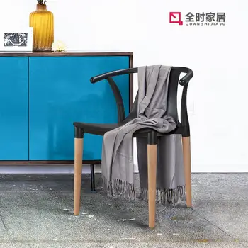 

Modern Minimalist Nordic Solid Wood Dining Chair Adult Home Desk Chair Fashion Back Chair Restaurant Lounge Chair