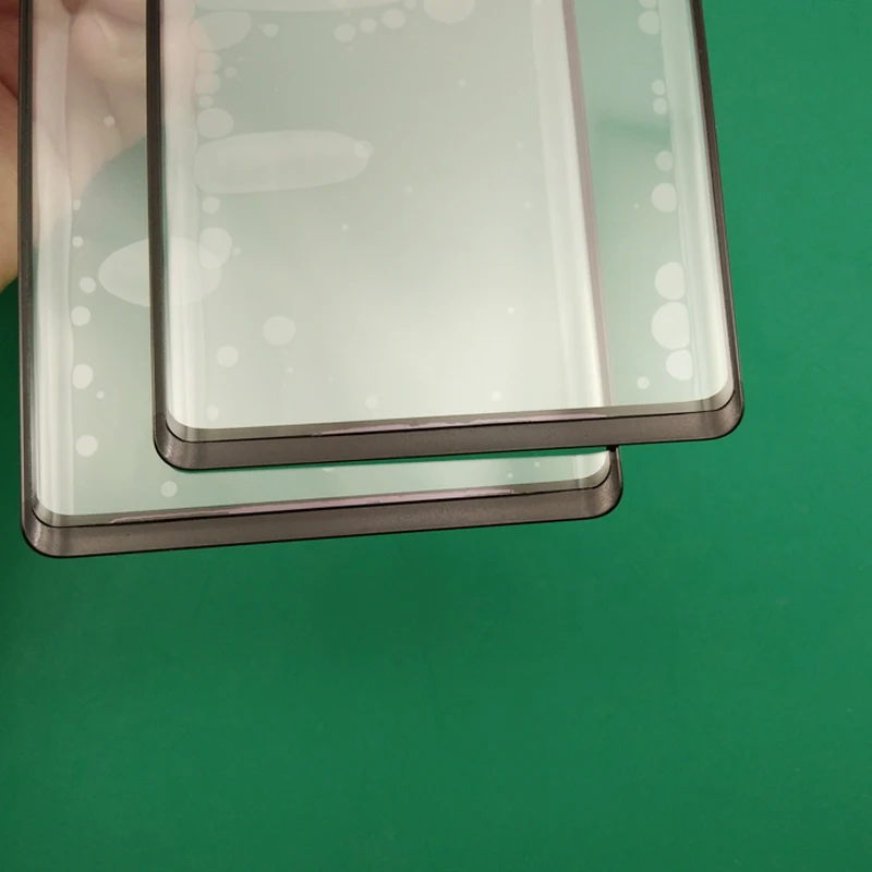 10 шт. внешнее стекло+ пленка OCA lcd Передний сенсорный экран стеклянный объектив для SM Galaxy S8 G950 G950F S8 Plus G955F передний стеклянный объектив