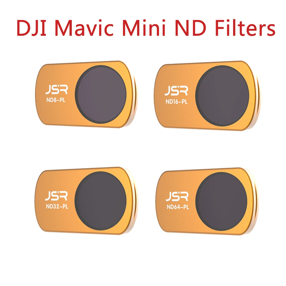 Promo YHM NDPL 4PCS Lens filters Set for DJI Mavic Mini Drone filters ND 8 16 32 64 PL set ND8 ND16 ND32 ND64 not PGYTECH 
