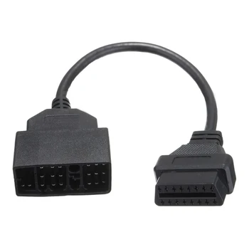 

Connector Adapter Cable Parts Black Converter Diagnostic Tools Durable