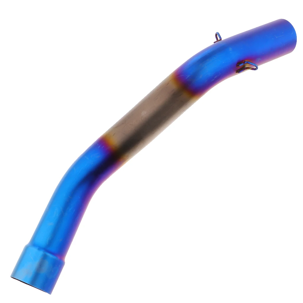Durable 51mm Exhaust Muffler Escape Middle Connect Pipe For Kawasaki ZX10R 08-17