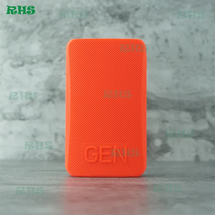 10 шт. Новое поступление~ RHS силиконовый чехол для GEN 220W TC Box MOD Vape текстура кожи крышка рукава