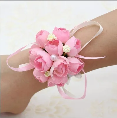 1 Йо Чо браслет en broche avec браслет de hond'honneur en mousse Бланш и Бланш avec аксессуары из mariage - Цвет: 1