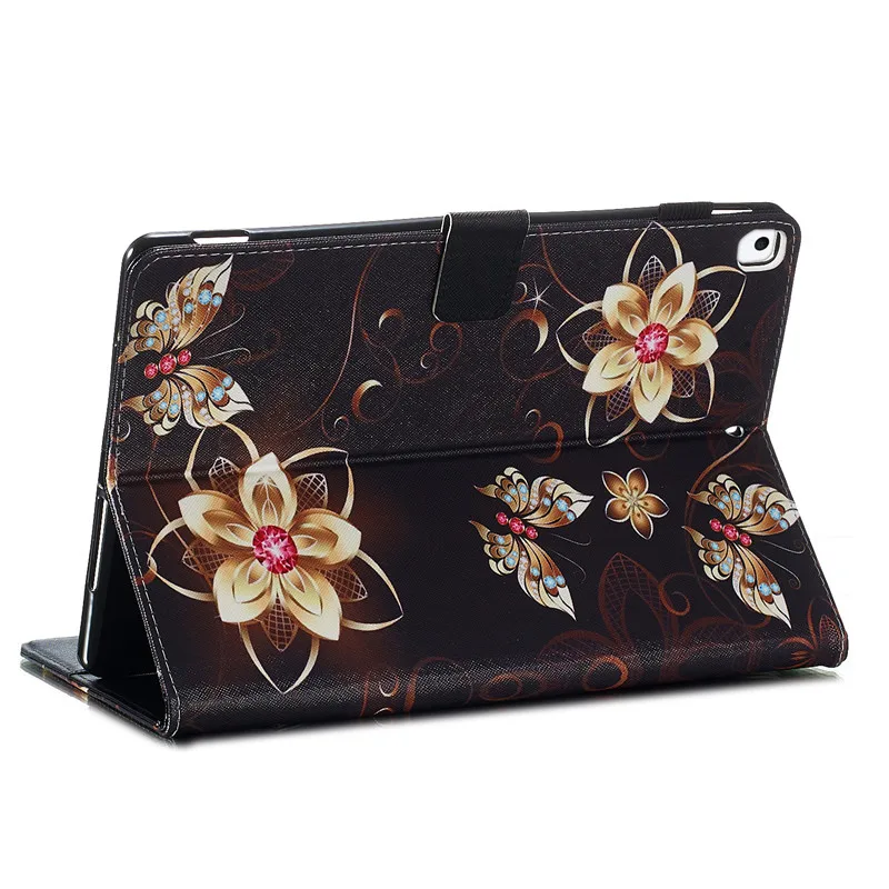 Wekays Coque для iPad 10,2 с рисунком бабочка кожаный чехол для iPad 10,2 7th поколения A2200 A2198 A2232 крышка чехол s