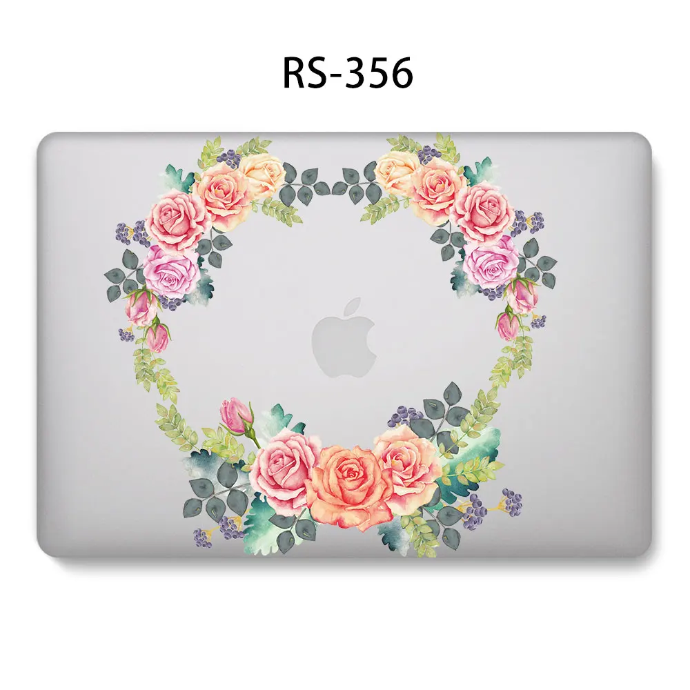 Чехол для ноутбука macbook Touch ID Air 13 A1932 Air Pro retina 11 12 13 13,3 15 touch bar A2159 A1706 A1707+ крышка клавиатуры