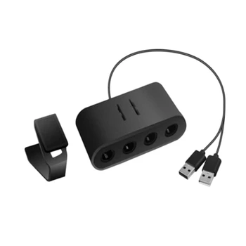 

3-In-1 4-Port Gamepad Converter Game Console Bracket Game Console Conversion Box Adapter