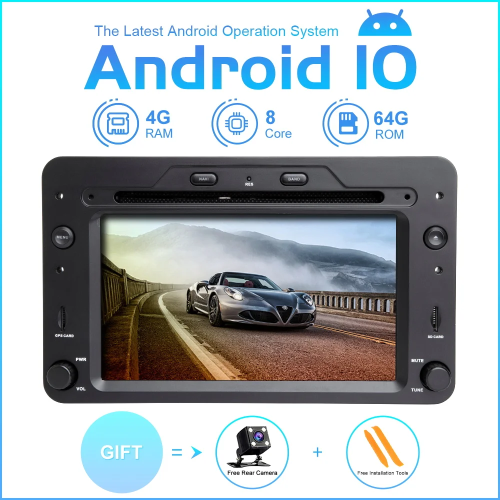 ZLTOOPAI Восьмиядерный 1 Din Android 10 авто радио для Alfa Romeo Spider Brera 159 Sportwagon Автомобильный